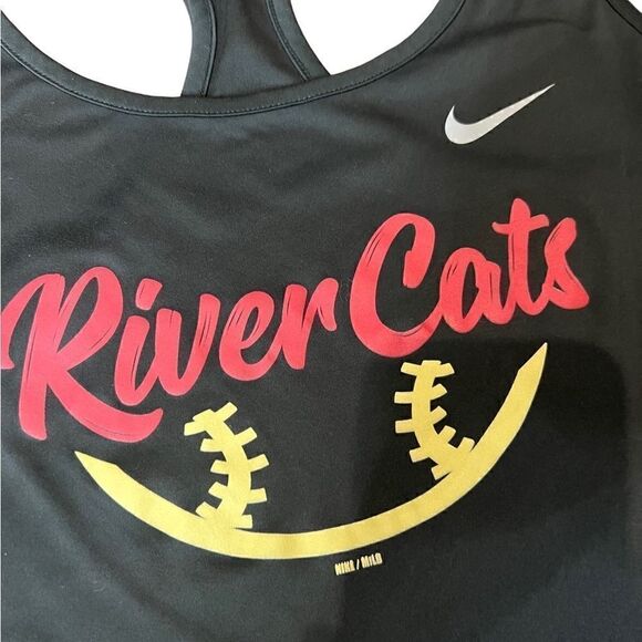 Sacramento River Cats Nike racer back tank top black size XL - Picture 7 of 12